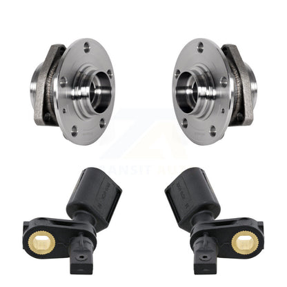 Wheel Hub Bearing And ABS Sensor Front Kit For Audi A3 Quattro