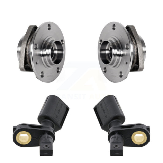 Wheel Hub Bearing And ABS Sensor Front Kit For Audi A3 Quattro