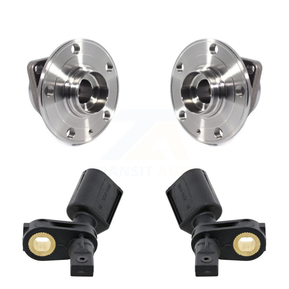 Wheel Hub Bearing And ABS Sensor Front Kit For Audi A3 Quattro