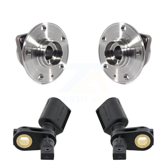 Wheel Hub Bearing And ABS Sensor Front Kit For Audi A3 Quattro