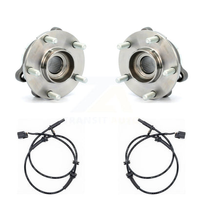 Wheel Hub Bearing And ABS Sensor Front Kit For Nissan Pathfinder INFINITI QX60