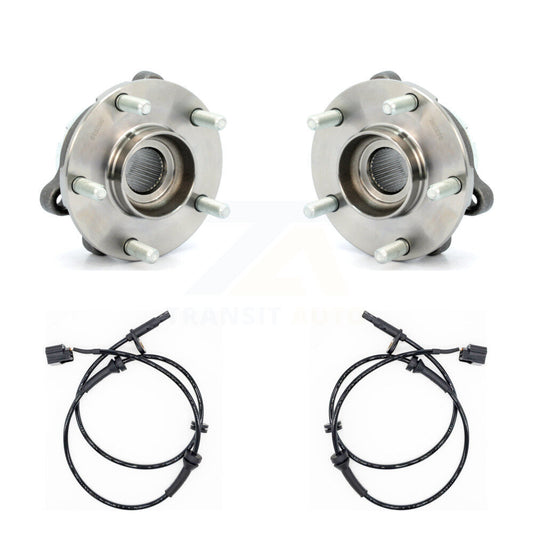 Wheel Hub Bearing And ABS Sensor Front Kit For Nissan Pathfinder INFINITI QX60
