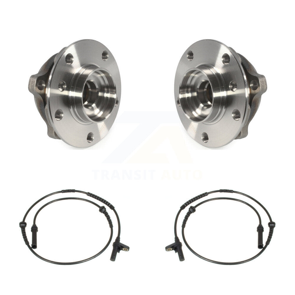 Wheel Hub Bearing Sensor Front Kit For 2011 BMW 535i xDrive 550i GT with Harness