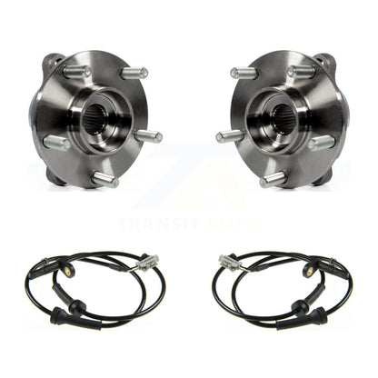 Wheel Hub Bearing And ABS Sensor Front Kit For INFINITI FX35 FX45 with Harness
