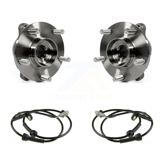 Wheel Hub Bearing And ABS Sensor Front Kit For INFINITI FX35 FX45 with Harness