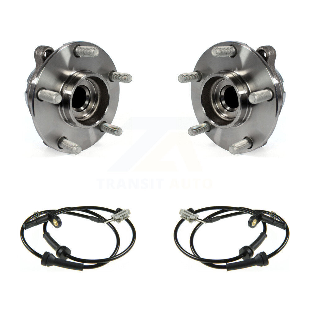 Wheel Hub Bearing And ABS Sensor Front Kit For INFINITI FX35 with Harness