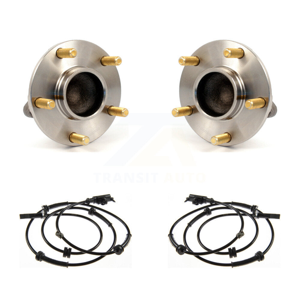 Wheel Hub Bearing And ABS Sensor Front Kit For INFINITI G35