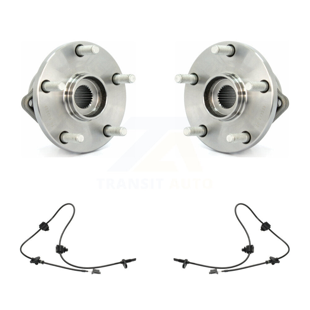 Wheel Hub Bearing ABS Sensor Front Kit For Subaru Tribeca 3.6L with 4-Wheel