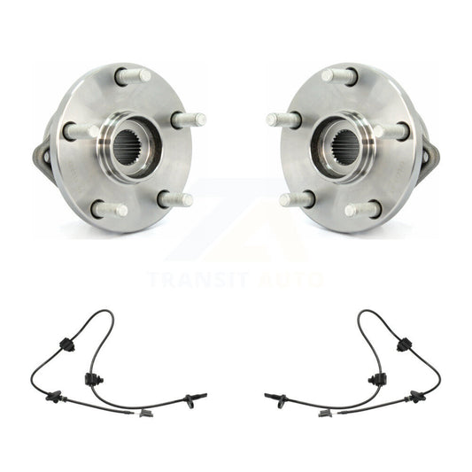 Wheel Hub Bearing ABS Sensor Front Kit For Subaru Tribeca 3.6L with 4-Wheel