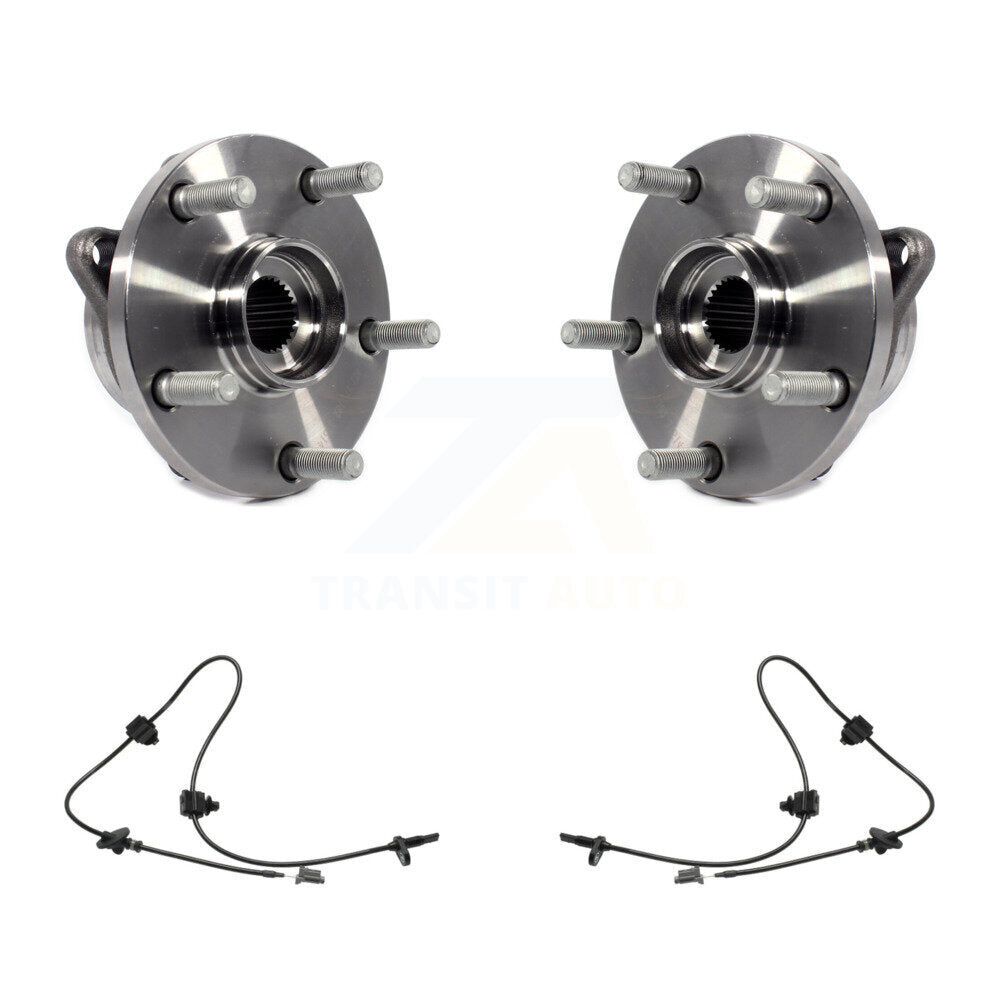 Wheel Hub Bearing & Sensor Front Kit For Subaru B9 Tribeca 3.0L with 4-Wheel ABS