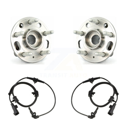 Wheel Hub Bearing ABS Sensor Front Kit For Chevrolet Malibu Impala Limited Buick