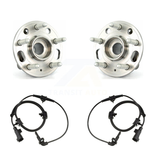Wheel Hub Bearing ABS Sensor Front Kit For Chevrolet Malibu Impala Limited Buick