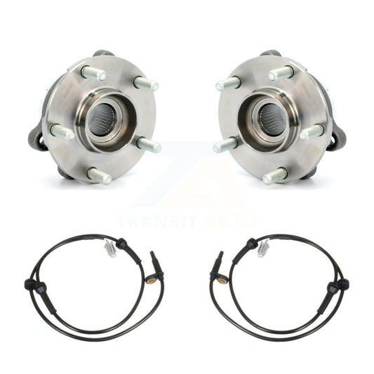 Wheel Hub Bearing And ABS Sensor Front Kit For Nissan Altima Maxima