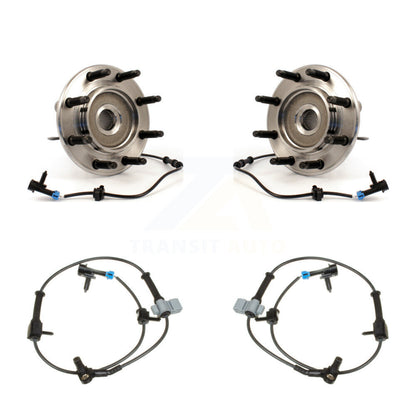 Wheel Hub Bearing Extra Sensor Front Kit For Chevrolet GMC Sierra 2500 HD Yukon