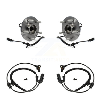 Wheel Hub Bearing And Extra ABS Sensor Front Kit For 2012 Ram 1500 with Harness
