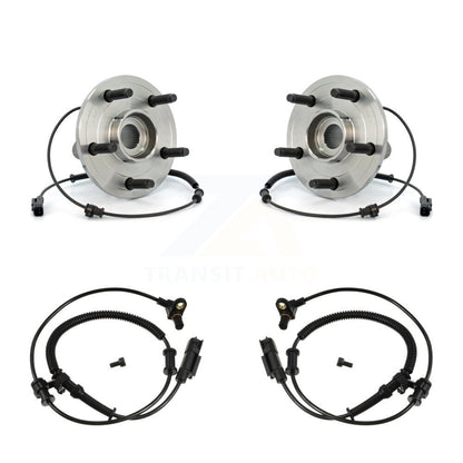 Wheel Hub Bearing And Extra ABS Sensor Front Kit For Ram 1500 Dodge with Harness