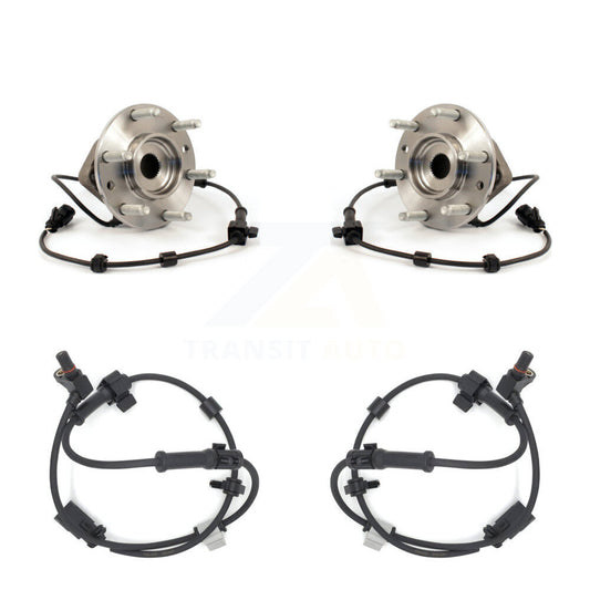 Wheel Hub Bearing Extra Sensor Front Kit For Chevrolet GMC Trailblazer Envoy XL