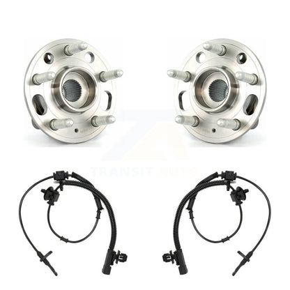 Wheel Hub Bearing And ABS Sensor Front Kit For Cadillac CTS AWD with 3.6L 2.0L