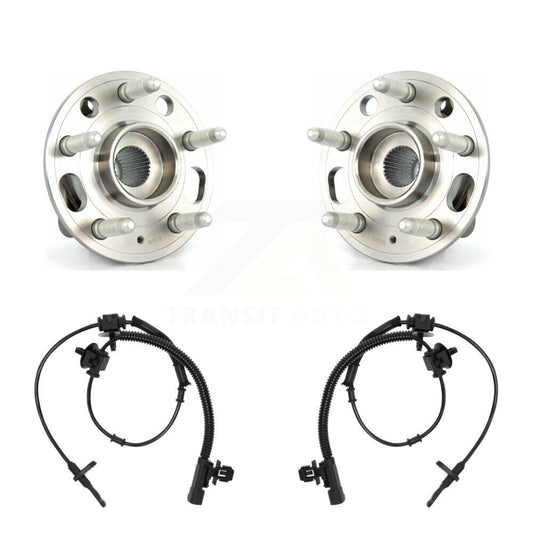Wheel Hub Bearing And ABS Sensor Front Kit For Cadillac CTS AWD with 3.6L 2.0L
