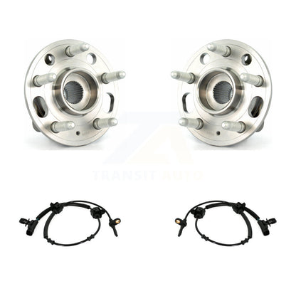Wheel Hub Bearing And ABS Sensor Front Kit For Cadillac CTS AWD with 3.6L 2.0L