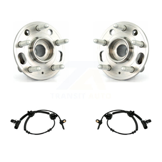 Wheel Hub Bearing And ABS Sensor Front Kit For Cadillac CTS AWD with 3.6L 2.0L