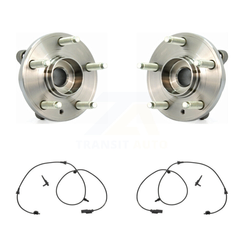 Wheel Hub Bearing And ABS Sensor Front Kit For Ford Taurus