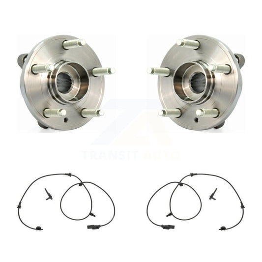 Wheel Hub Bearing And ABS Sensor Front Kit For Ford Taurus