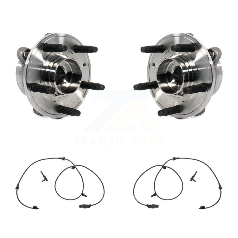 Wheel Hub Bearing ABS Sensor Front Kit For Ford Police Interceptor Sedan Special