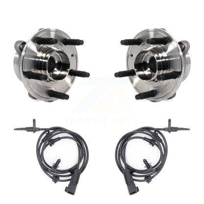 Wheel Hub Bearing And ABS Sensor Front Kit For Ford Police Interceptor Sedan