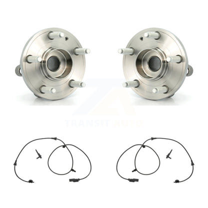 Wheel Hub Bearing And ABS Sensor Front Kit For Ford Police Interceptor Utility