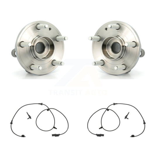 Wheel Hub Bearing And ABS Sensor Front Kit For Ford Police Interceptor Utility