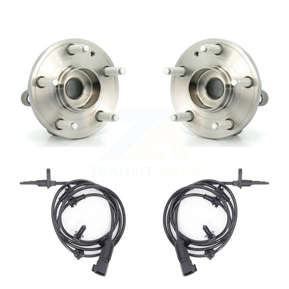 Wheel Hub Bearing Sensor Front Kit For Ford Explorer Police Interceptor Utility