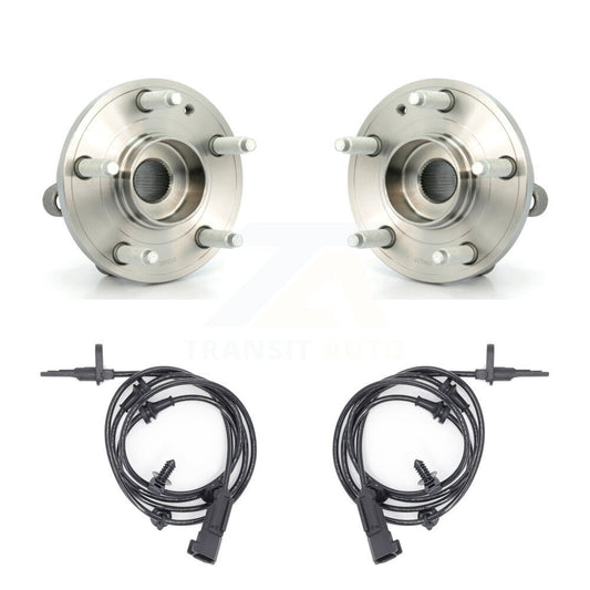 Wheel Hub Bearing Sensor Front Kit For Ford Explorer Police Interceptor Utility