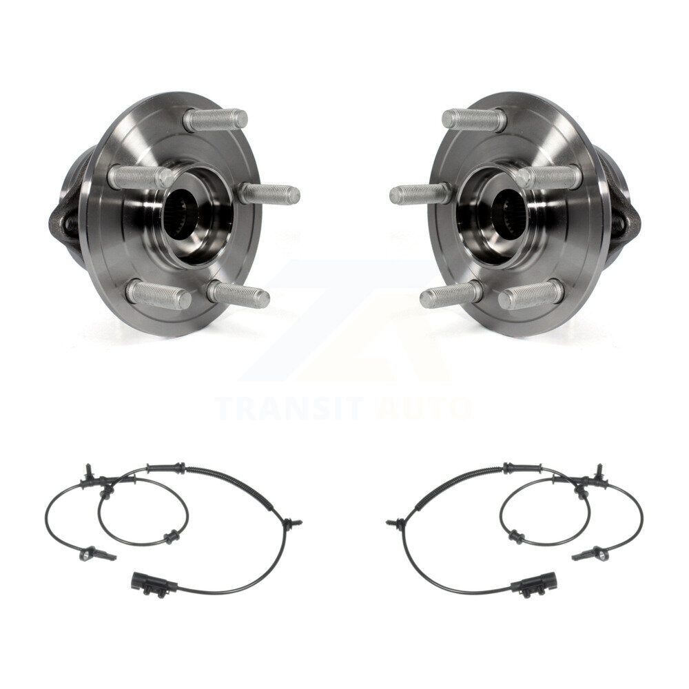 Wheel Hub Bearing And ABS Sensor Front Kit For Jeep Grand Cherokee Dodge Durango
