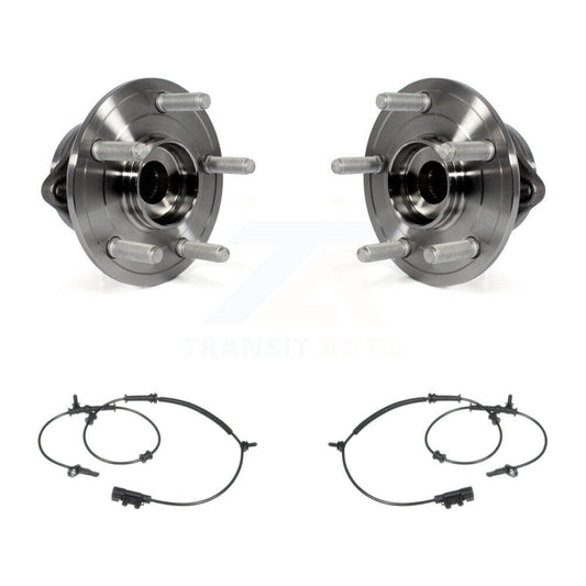 Wheel Hub Bearing And ABS Sensor Front Kit For Jeep Grand Cherokee Dodge Durango