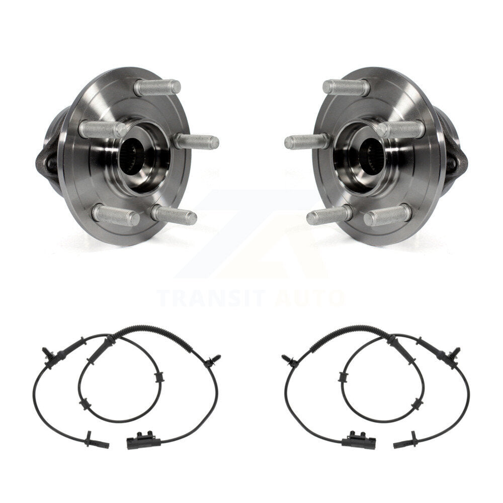 Wheel Hub Bearing And ABS Sensor Front Kit For Jeep Grand Cherokee Dodge Durango