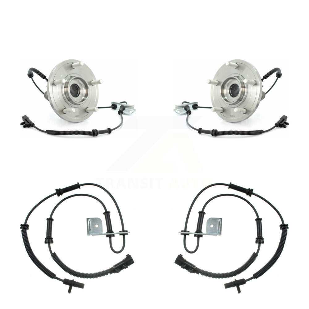 Wheel Hub Bearing Extra Sensor Front Kit For Dodge Grand Caravan Volkswagen Town