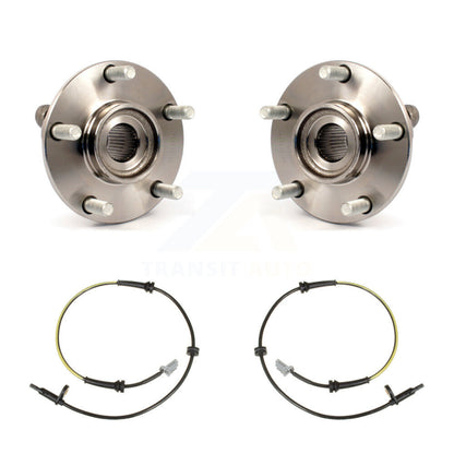 Wheel Hub Bearing And ABS Sensor Front Kit For Nissan Rogue Select with Harness