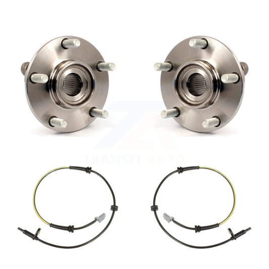 Wheel Hub Bearing And ABS Sensor Front Kit For Nissan Rogue Select with Harness
