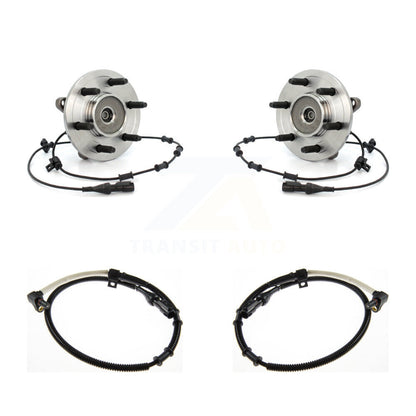 Wheel Hub Bearing & Extra Sensor Front Kit For Ford Expedition Lincoln Navigator