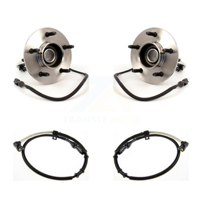Wheel Hub Bearing & Extra Sensor Front Kit For 1997-1999 Ford F-150 with Harness