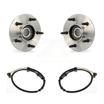 Wheel Hub Bearing And ABS Sensor Front Kit For 1997-1999 Ford F-150 with Harness