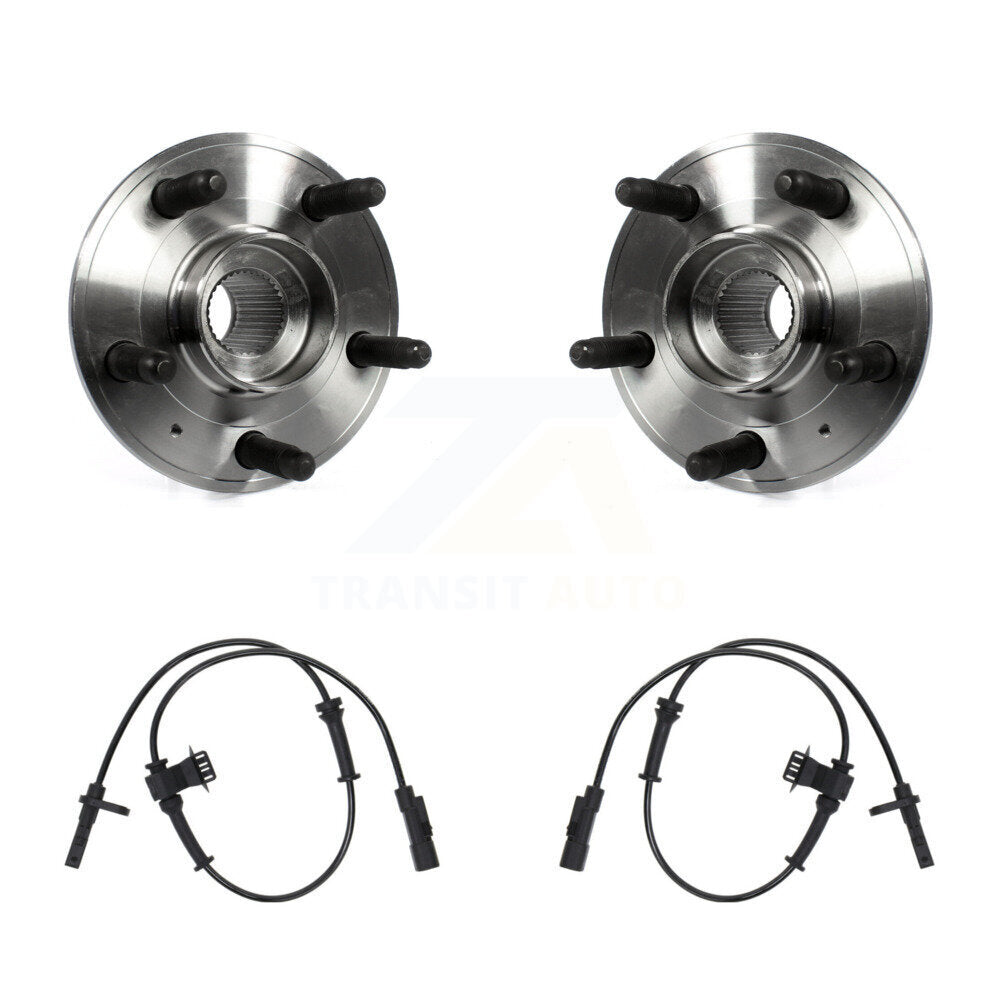 Wheel Hub Bearing And ABS Sensor Front Kit For Chevrolet Camaro with Harness