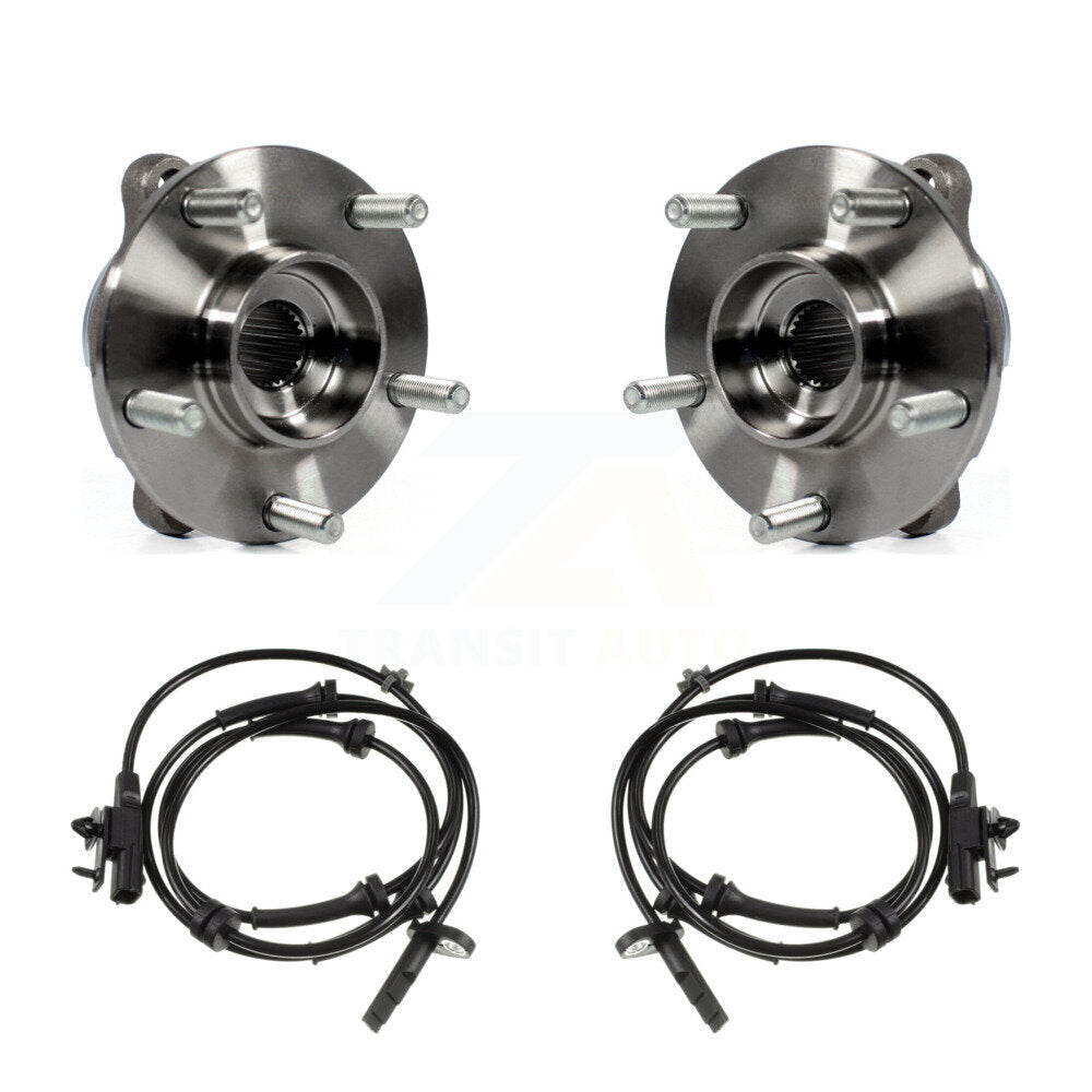 Wheel Hub Bearing Sensor Front Kit For INFINITI QX50 EX35 EX37 M37 Q70 Q70L M56