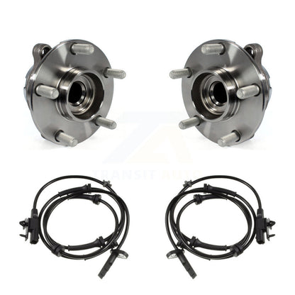 Wheel Hub Bearing And ABS Sensor Front Kit For INFINITI QX50 EX35 EX37