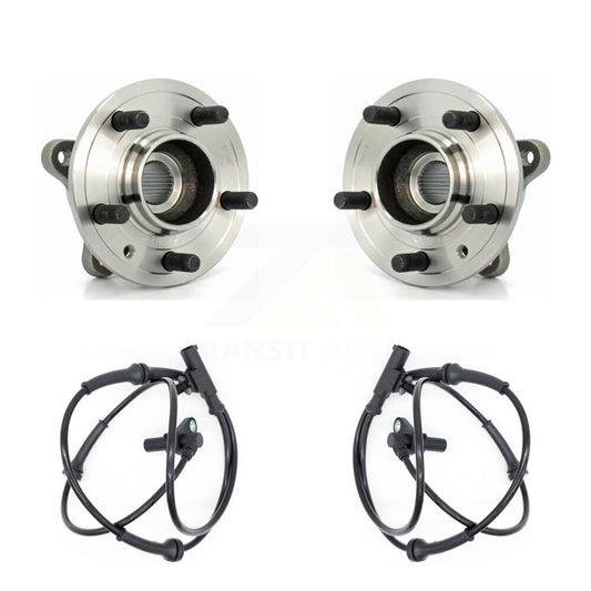 Wheel Hub Bearing And ABS Sensor Front Kit For Land Rover LR4 with Harness