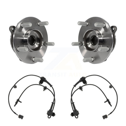Wheel Hub Bearing And ABS Sensor Front Kit For Mazda 3