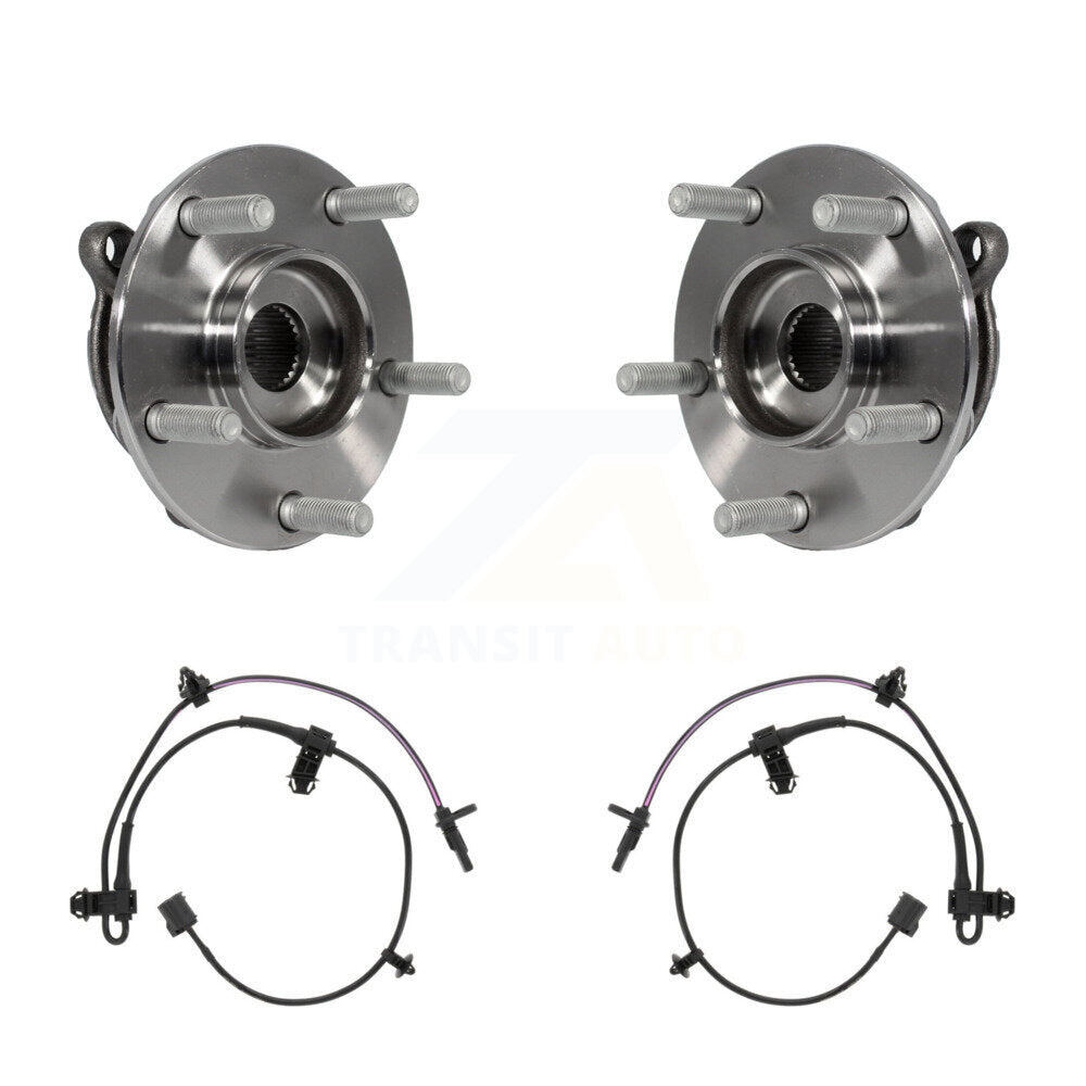 Wheel Hub Bearing And ABS Sensor Front Kit For Mazda 3