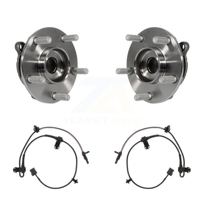 Wheel Hub Bearing And ABS Sensor Front Kit For Mazda 3