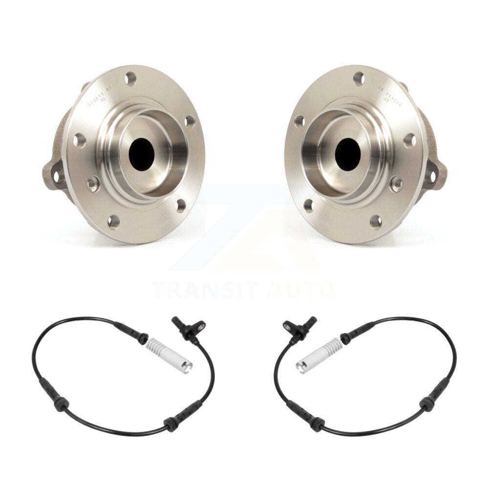 Wheel Hub Bearing & Sensor Front Kit For BMW 530i 650i 525i 645Ci 550i 528i 545i